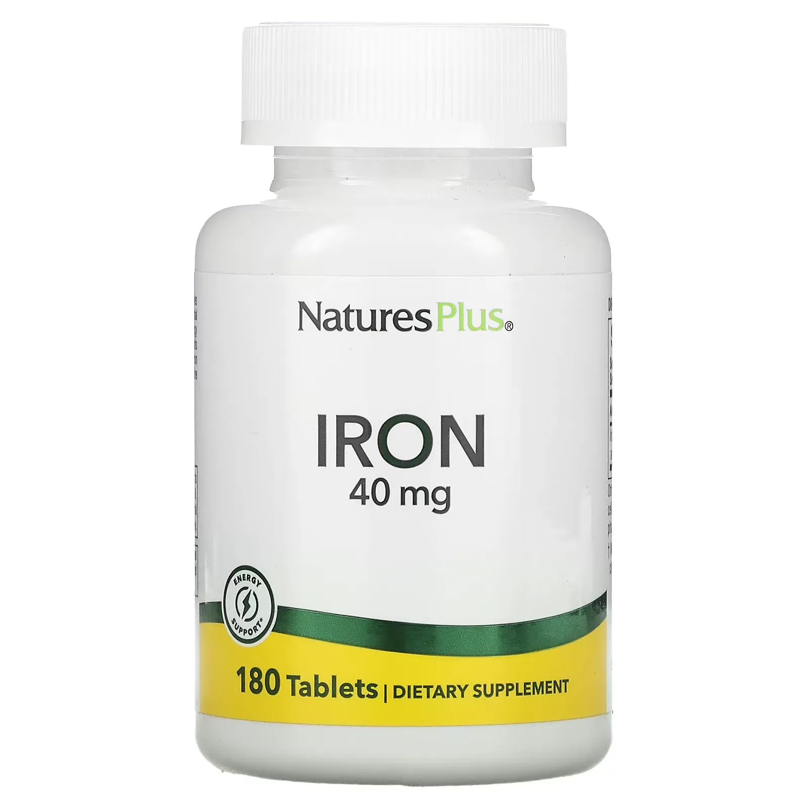 Iron, 20 mg, 180 Tablets