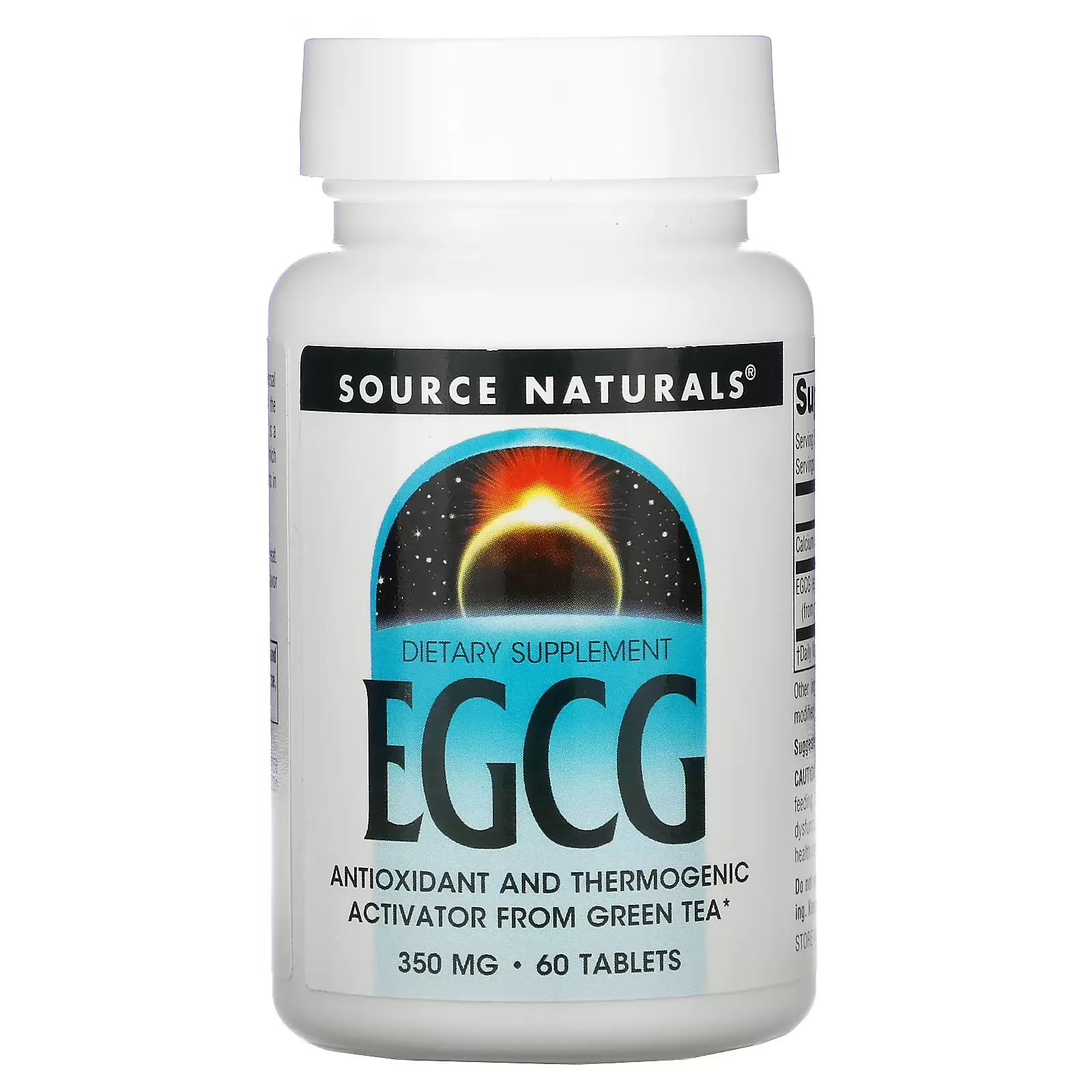 EGCG, 350 mg, 60 Tablets