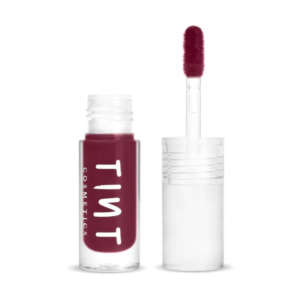 Tint Cosmetics Vino Hydrating Liquid Lipgloss, Glossy Finish & Soft Creamy, Vino, 2.5ml