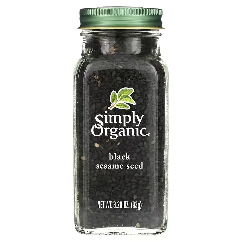 Black Sesame Seed, 3.28 oz (93 g)