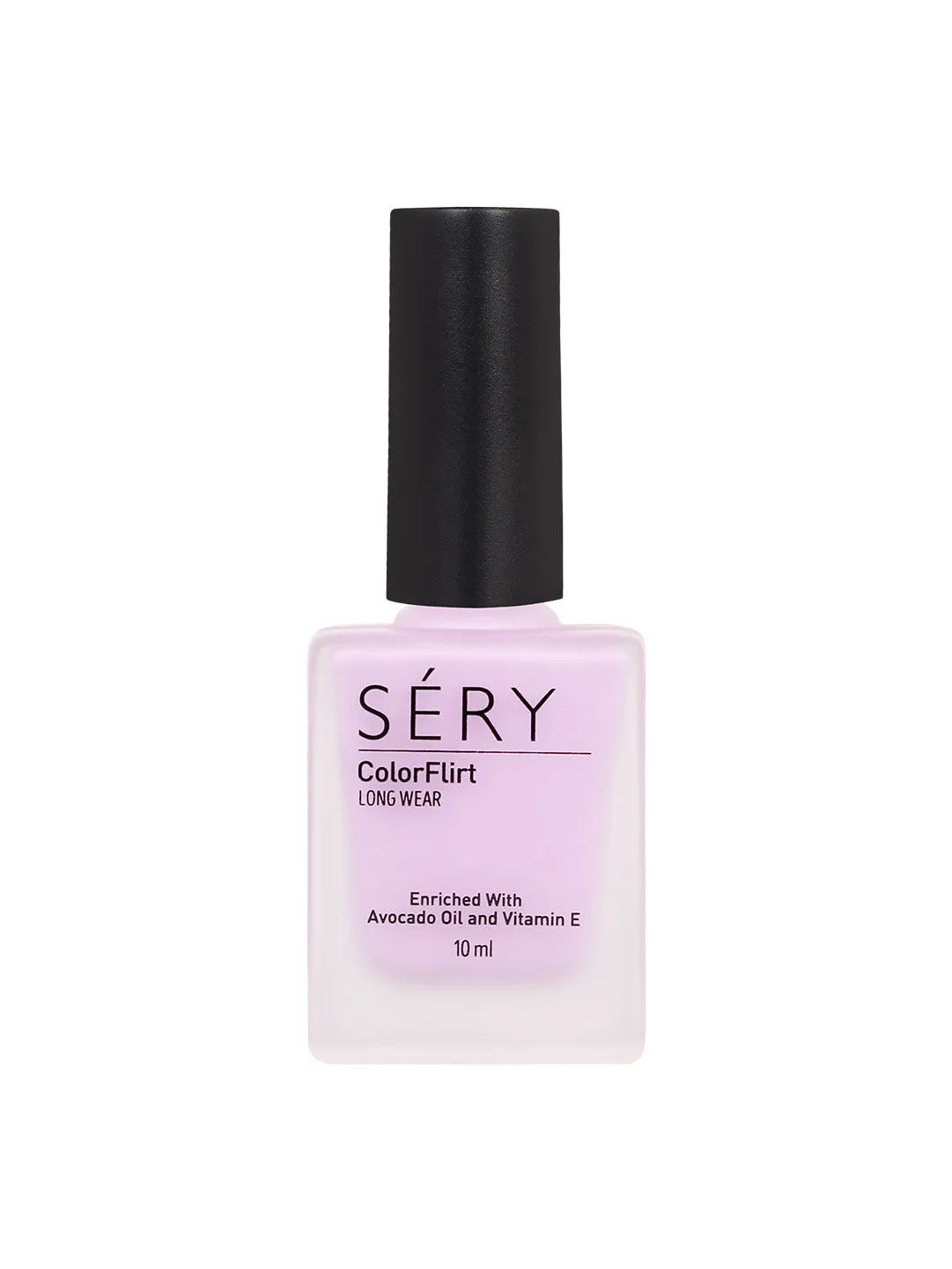 SERY Color Flirt Nail Enamel Matte Irresistable Lilac