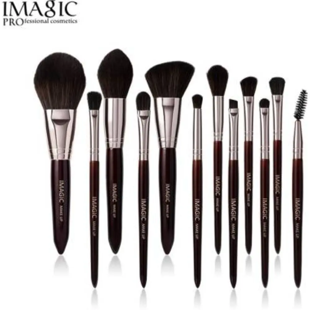 IMAGIC PROfessional MAKEUP BRUSH Set 12Pc