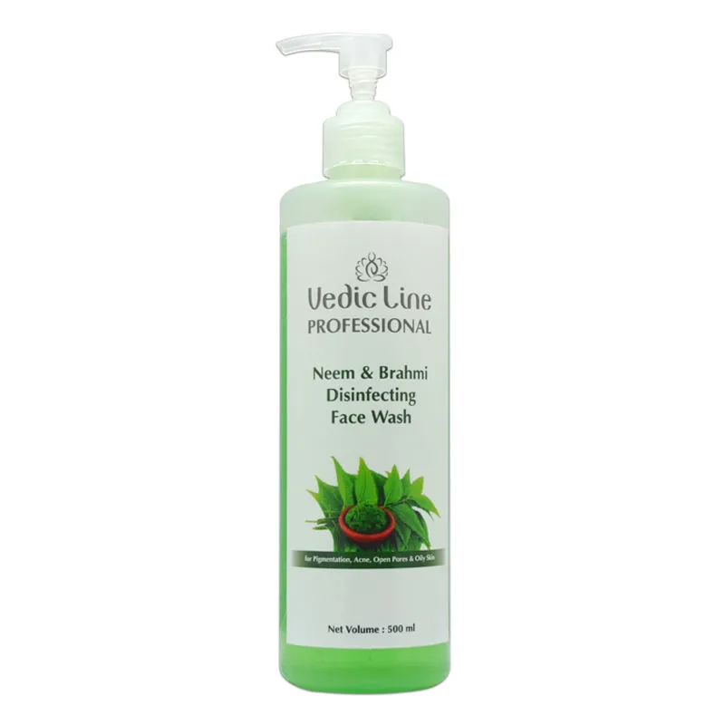 Vedic Line Professional Neem Brahmi Disinfecting Face Wash