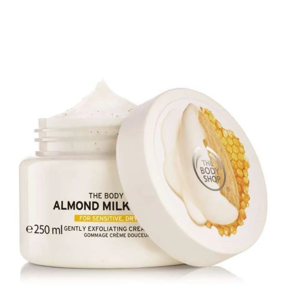 The Body Shop Almond Milk & Honey Gently Exfoliating Cream Scrub