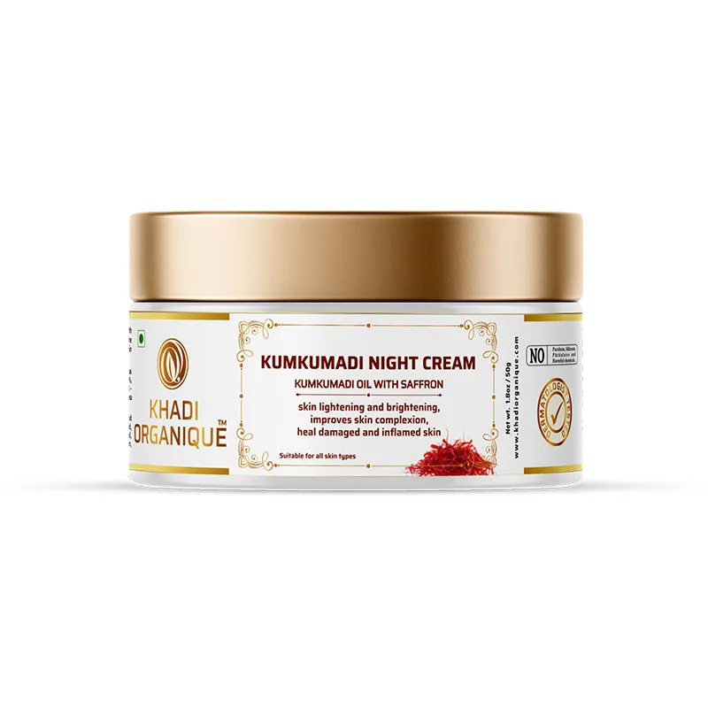 Khadi Organique Kumkumadi Night Cream