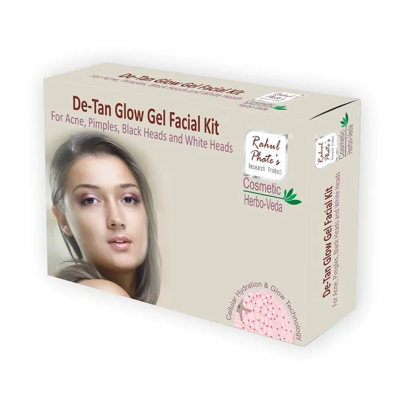 Rahul Phate's Research Product De-tan Glow Gel Facial Kit - Small