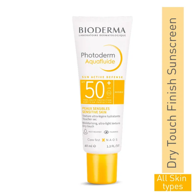 Bioderma Photoderm Max Aquafluide SPF 50+ High Protection, Water Resistant & Anti- Shine Texture