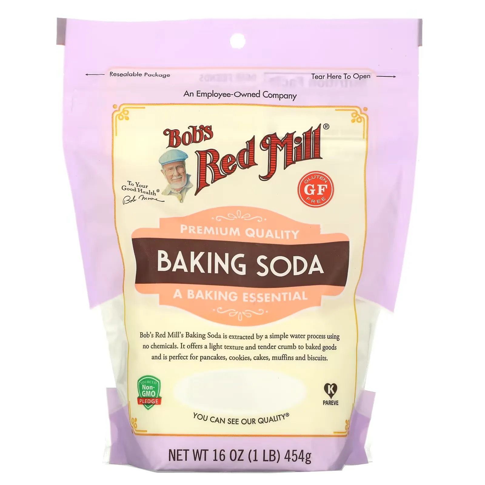 Baking Soda, Gluten Free, 16 oz (454 g)