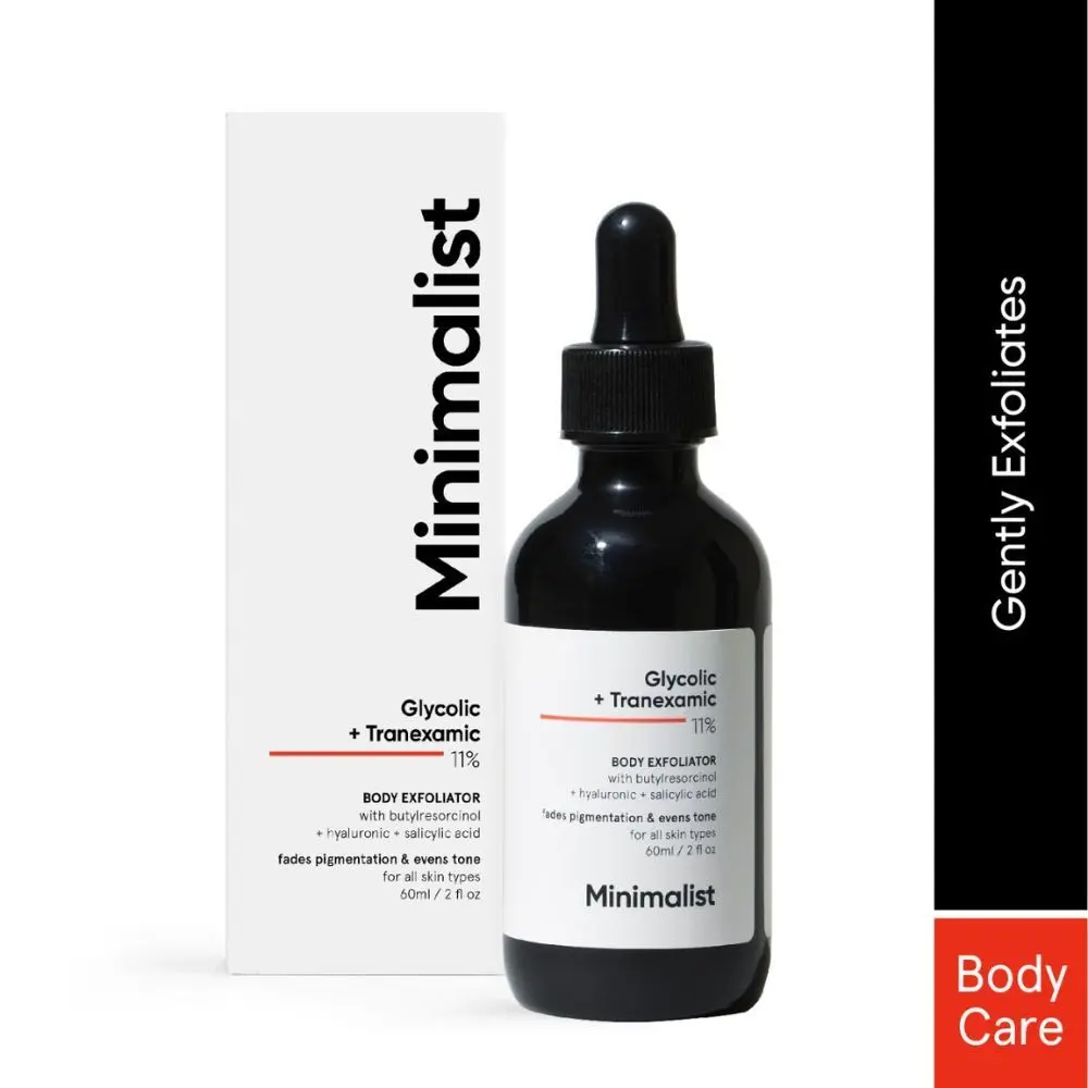 Minimalist 11% Glycolic acid & Tranexamic acid, Body Exfoliator