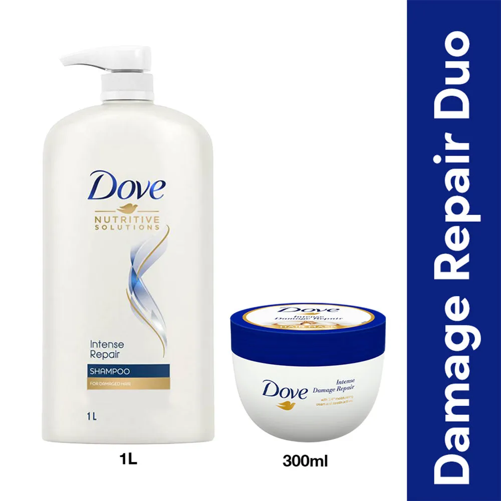 Dove Intense Repair Shampoo + Hair Mask