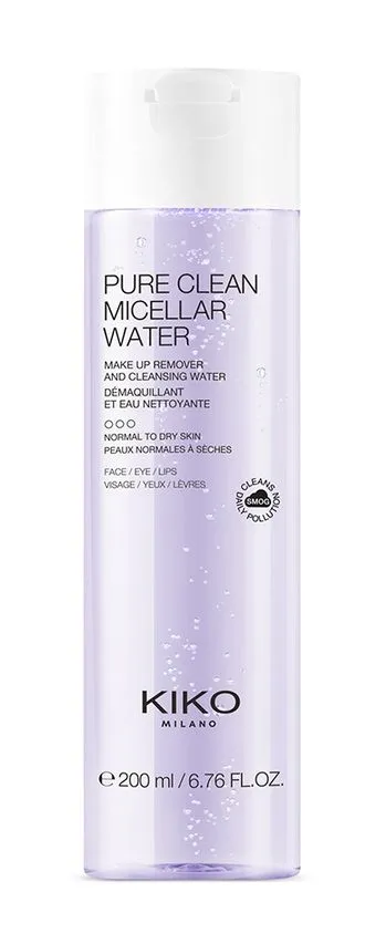 Kiko Milano Pure Clean Micellar Water Normal To Dry Skin