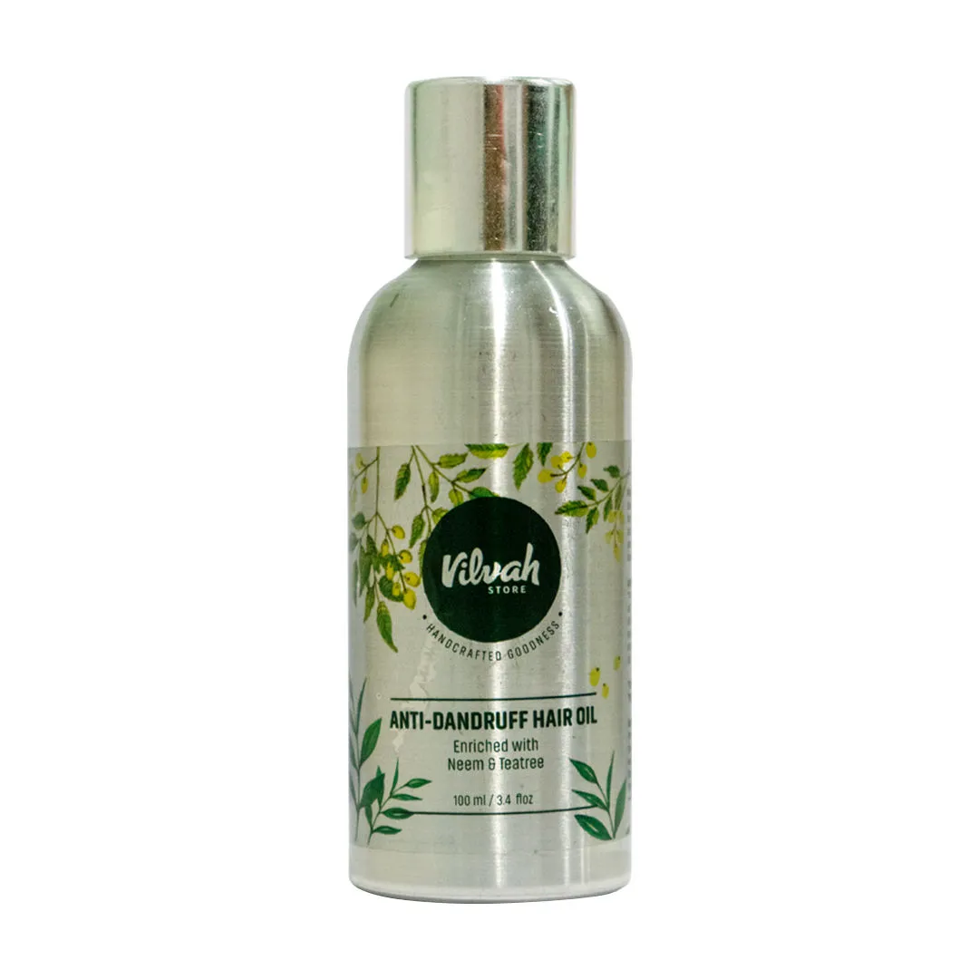 VILVAH Neem And Teatree Anti-Dandruff Hair Oil