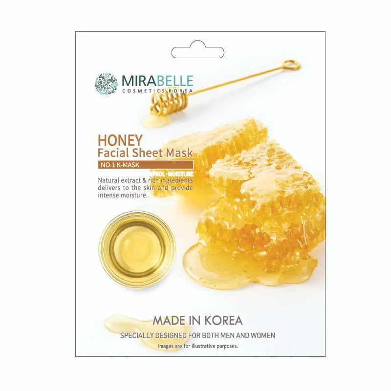 Mirabelle Honey Facial Sheet Mask EX