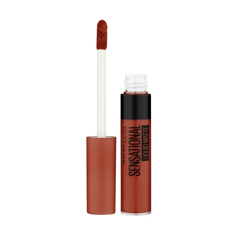 Maybelline New York Sensational Liquid Matte - Stop On Red