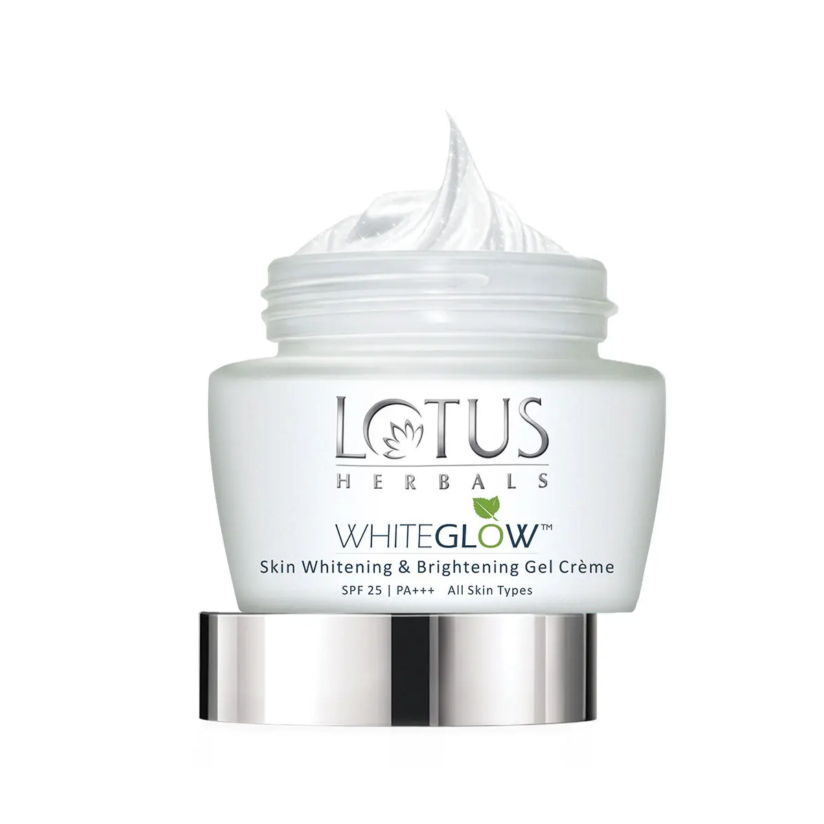 Lotus Herbals Whiteglow Skin Whitening & Brightening Gel Cream SPF 25 Pa +++, 60g