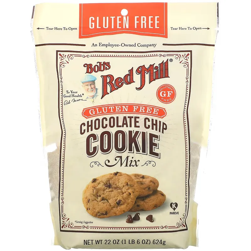 Chocolate Chip Cookie Mix, Gluten Free, 22 oz (624 g)