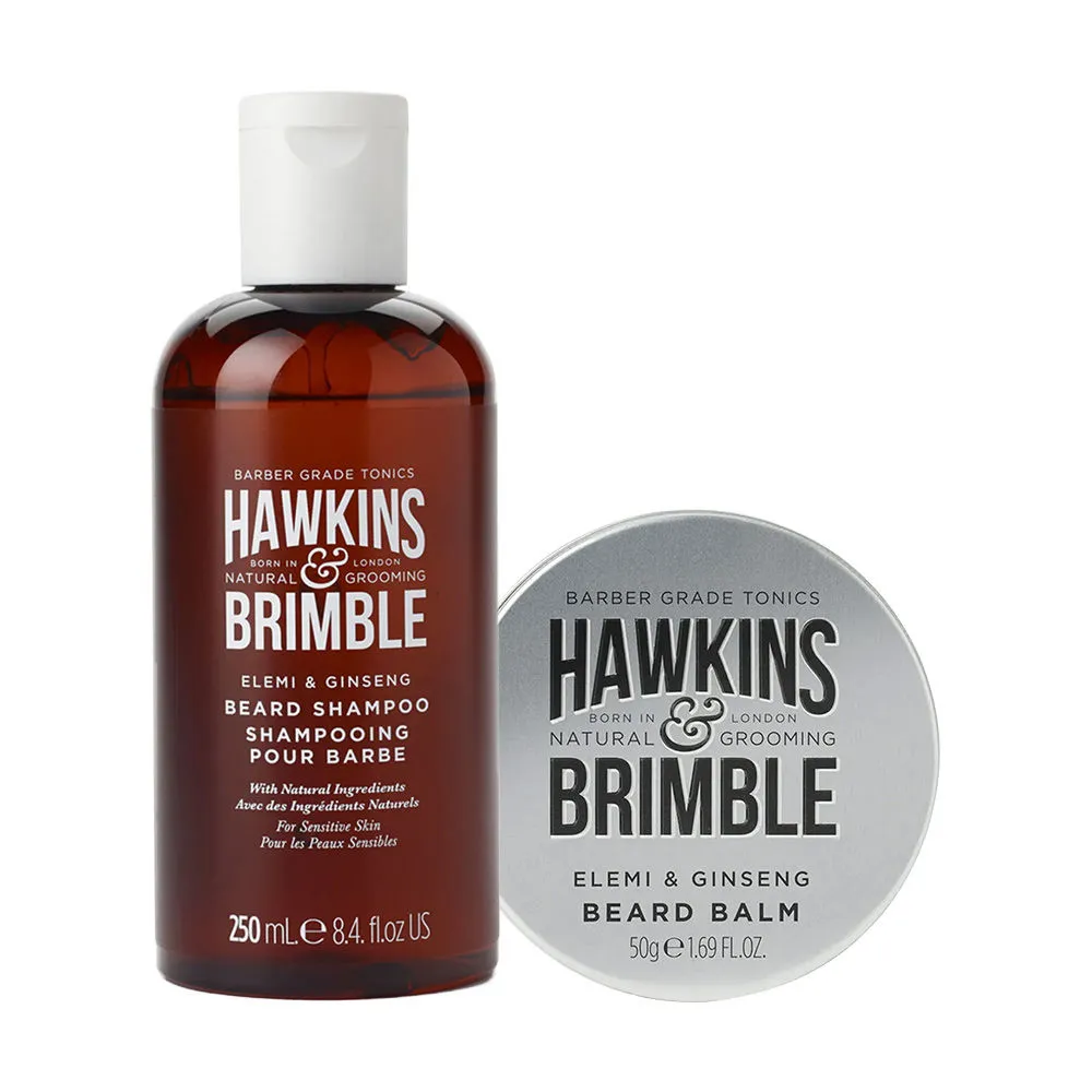 Hawkins & Brimble Beard Shampoo & Beard Conditioner