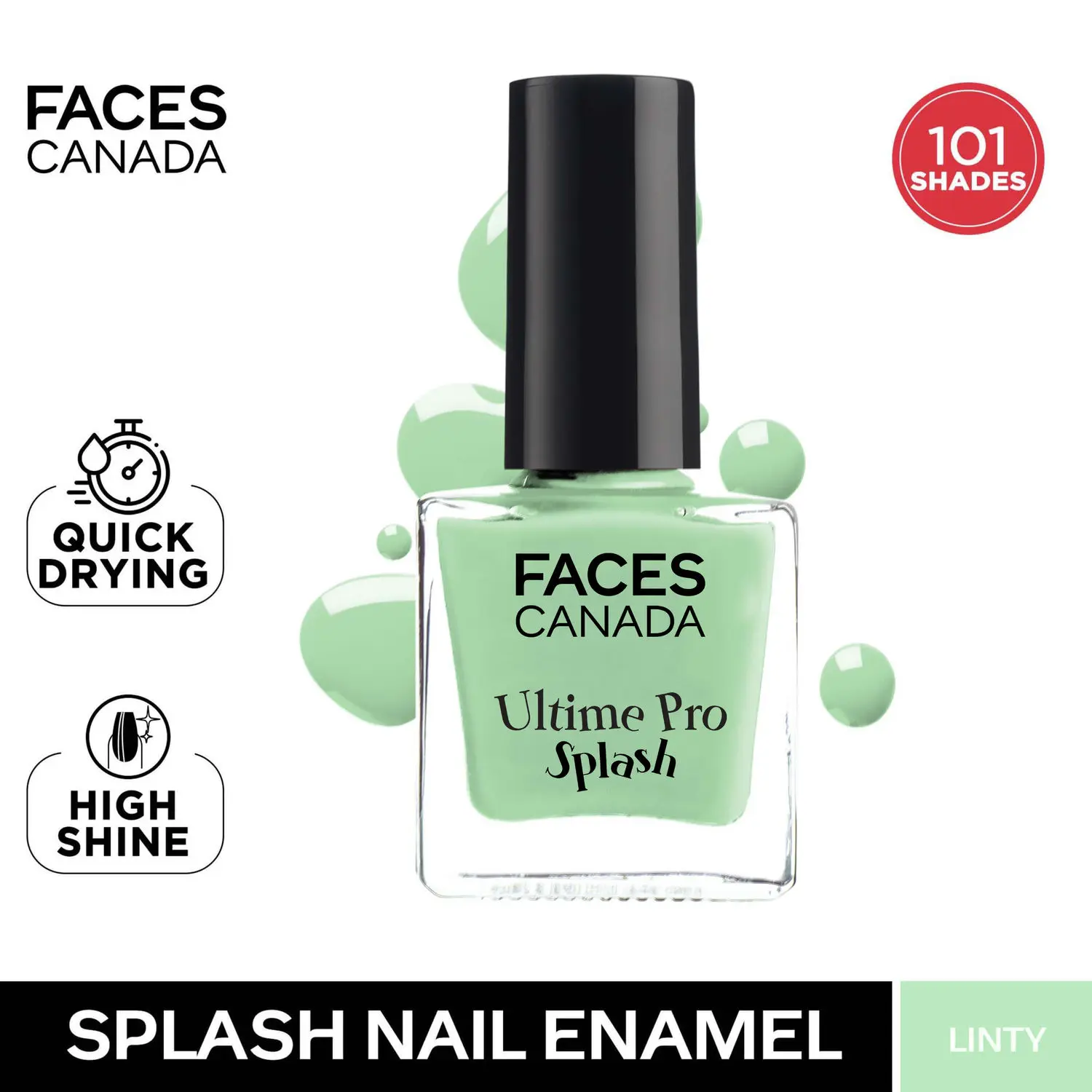 Faces Canada Ultime Pro Splash Nail Enamel Linty 45