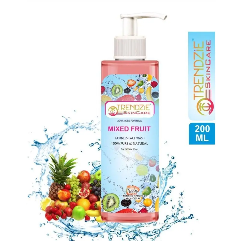 TRENDZIE SKIN CARE Mixed Fruit Fairness Face Wash