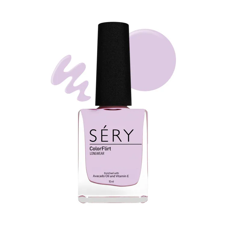 SERY Colorflirt Nail Paint - Soothing Lilac