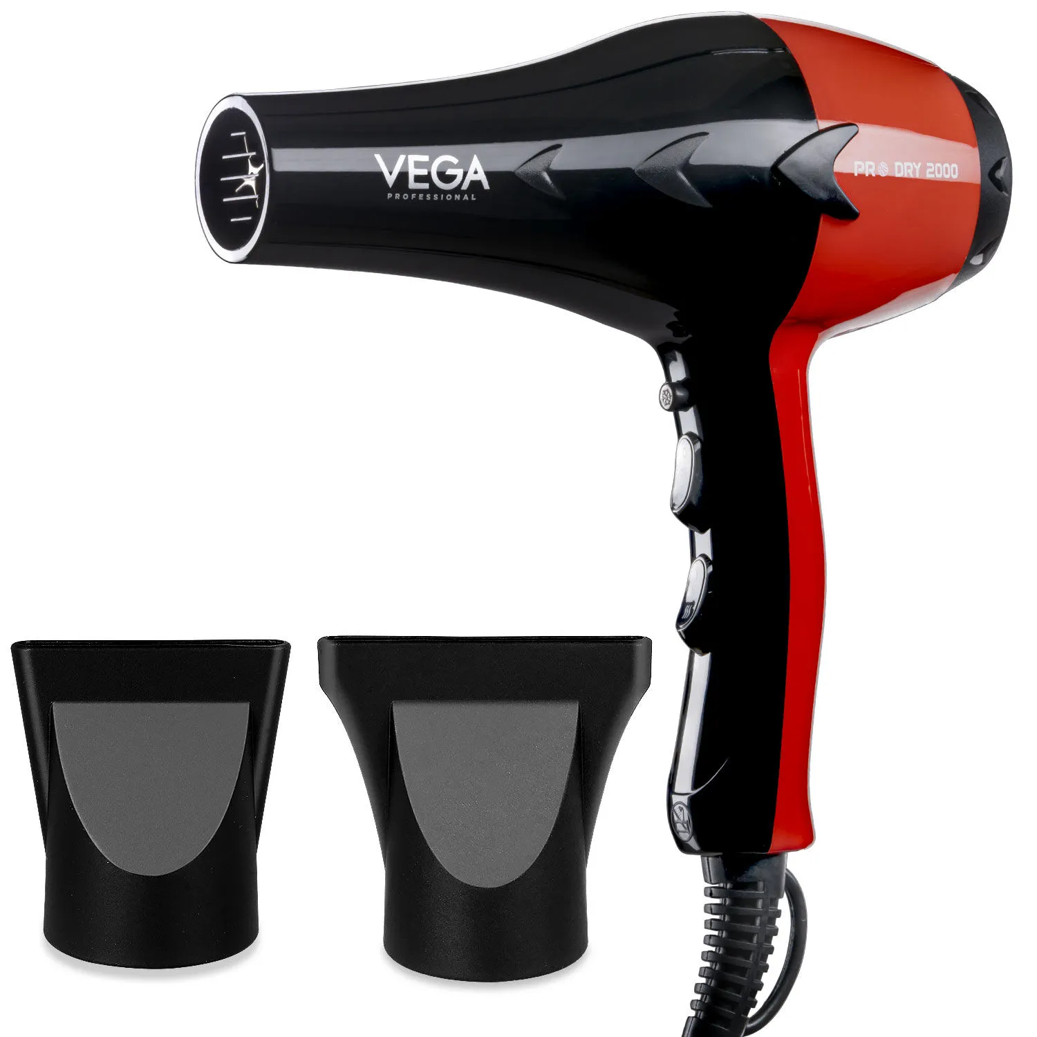 VEGA Professional Pro Dry 1800-2000w Hair Dryer - Red (VPPHD-07)