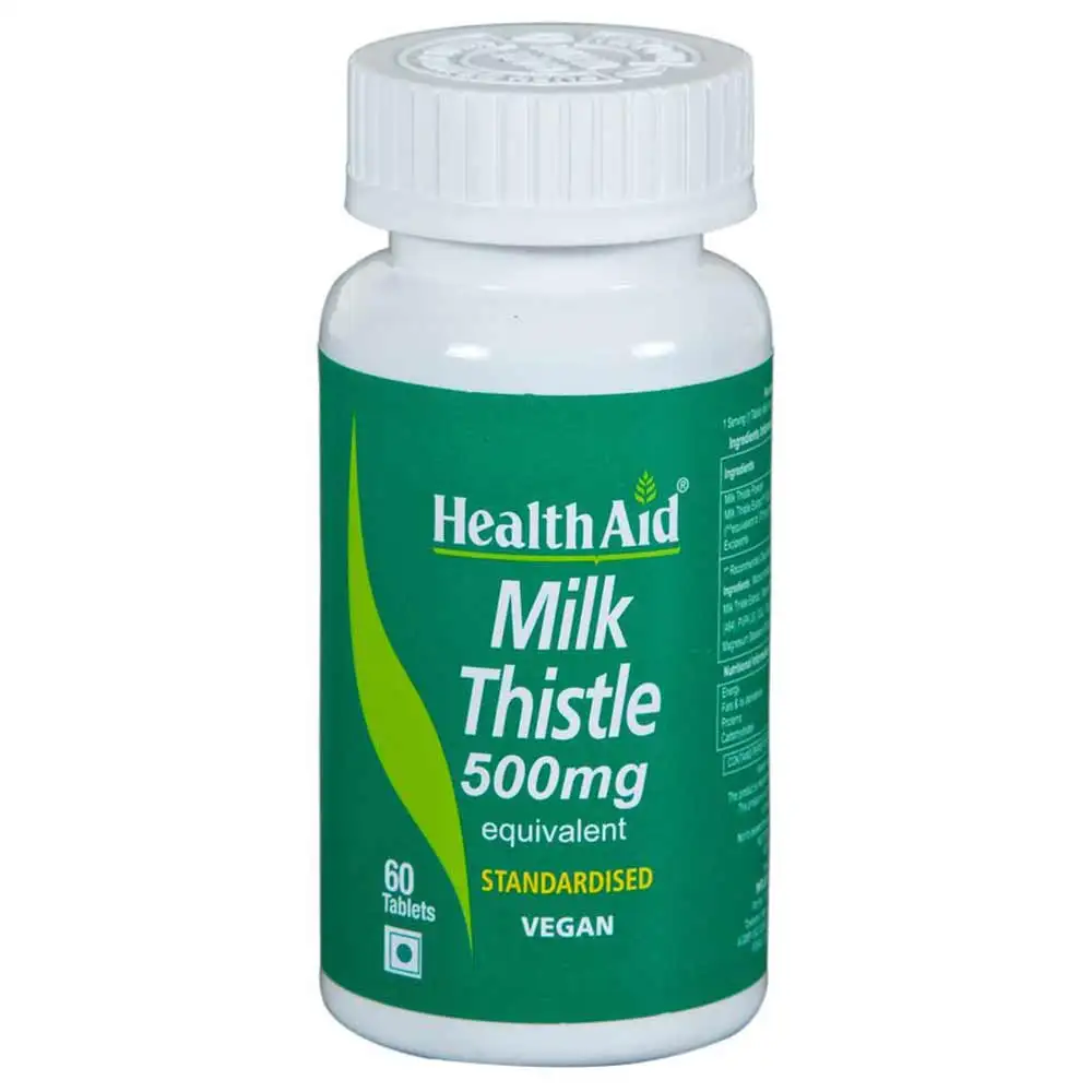 HealthAid Milk Thistle 500mg,  60 tablet(s)