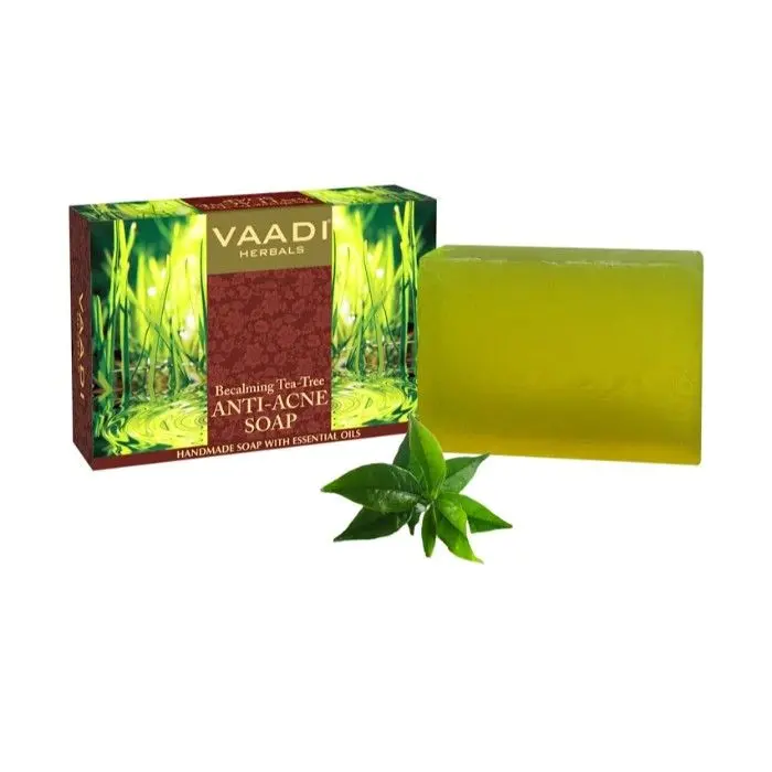 Vaadi Herbals Becalming Tea Tree Soap Anti-Acne Therapy (75 g)