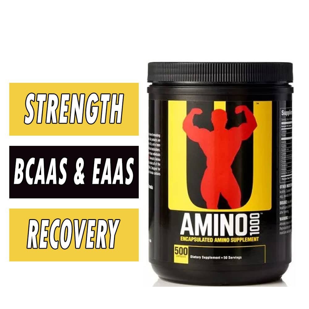 Universal Nutrition Amino 1000 - 500 Capsules