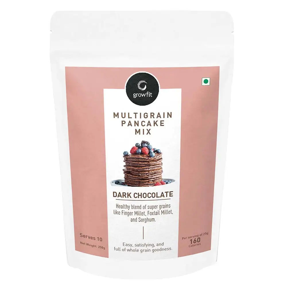 GrowFit Multigrain Pancake Mix,  Dark Chocolate  250 g