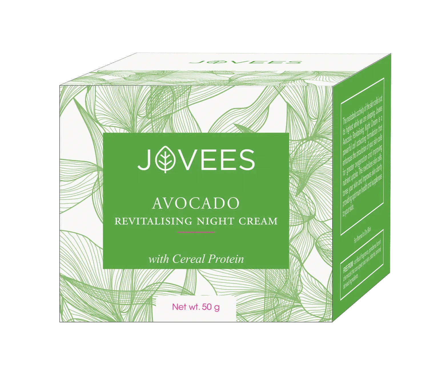 Jovees Revitalising Night Cream - Avocado