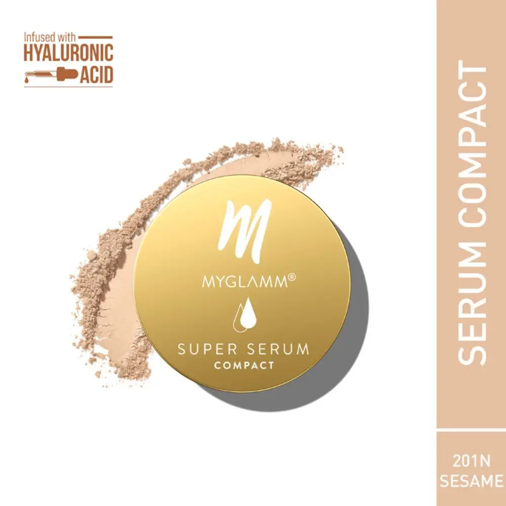 MyGlamm Super Serum Compact -201N Sesame (9 g)