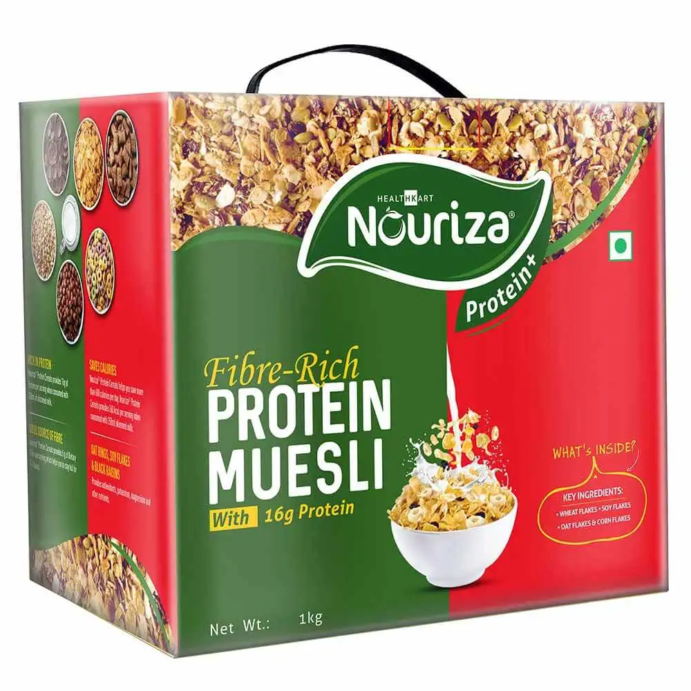 Nouriza Protein Cereals OP,  1 kg  Unflavoured