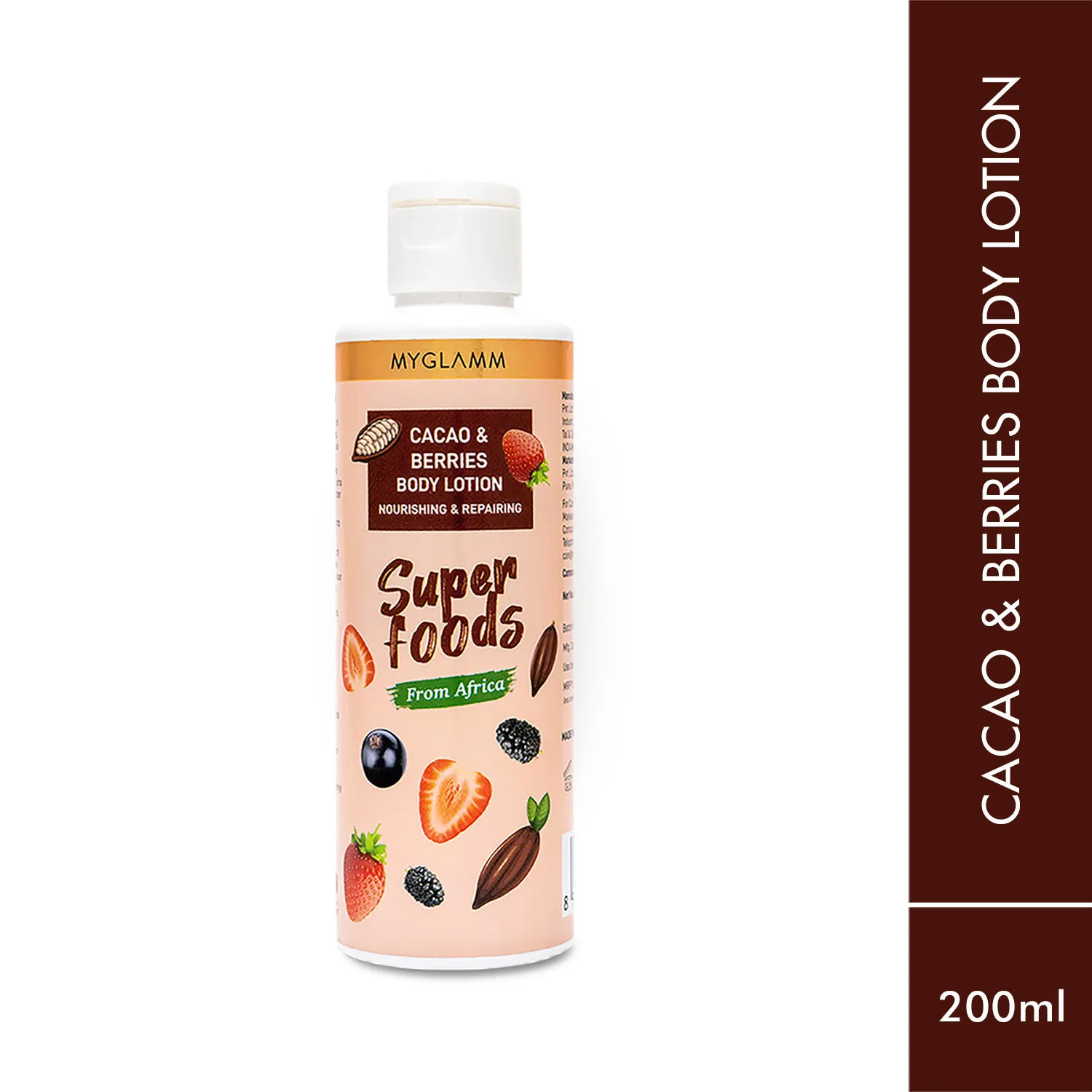 MyGlamm Super Foods Cacao & Berries Body Lotion