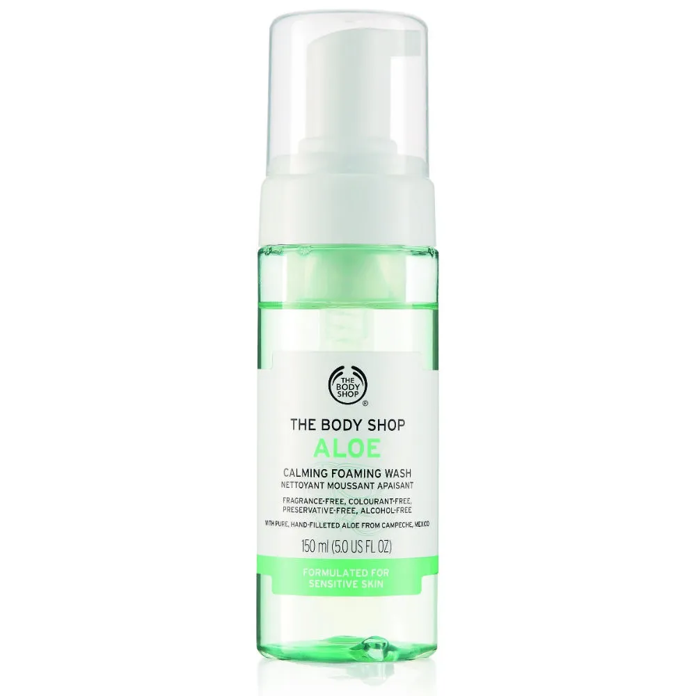 The Body Shop Aloe Calming Foaming Wash