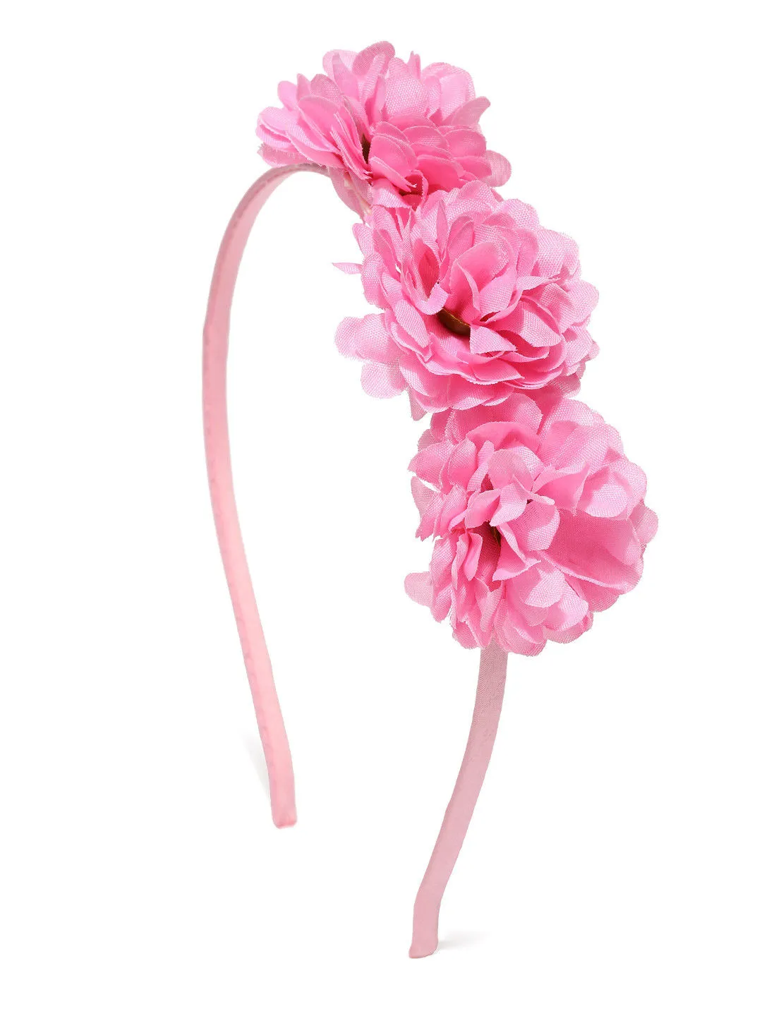 Toniq Baby Pink Daisy Trinity Hair Band