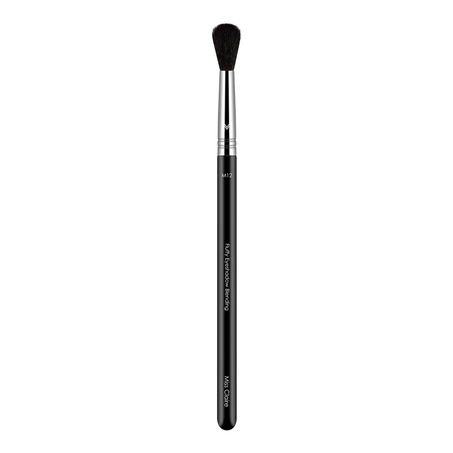 Miss Claire M12 - Fluffy Eyeshadow Blending Brush (black) - Chrome