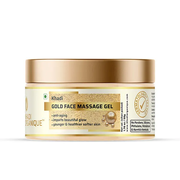 Khadi Organique Gold Face Massage Gel For Face