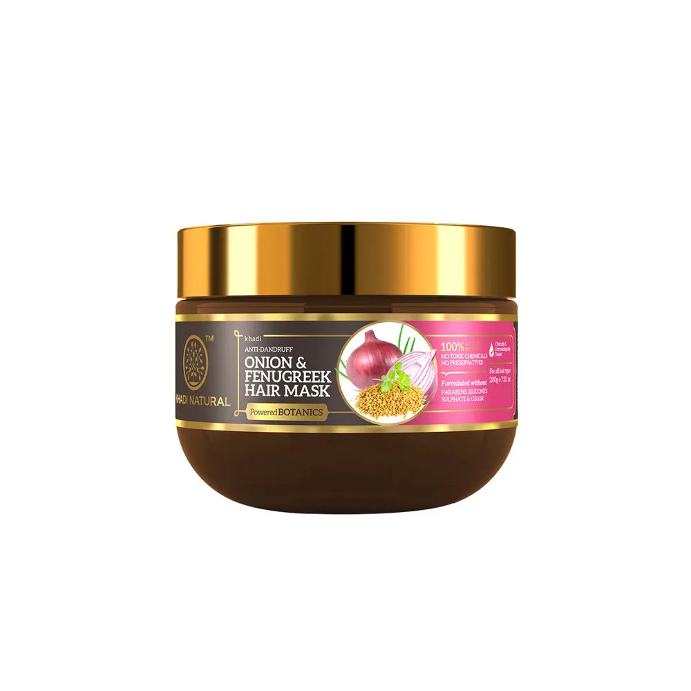 Khadi Natural Onion & Fenugreek Hair Mask