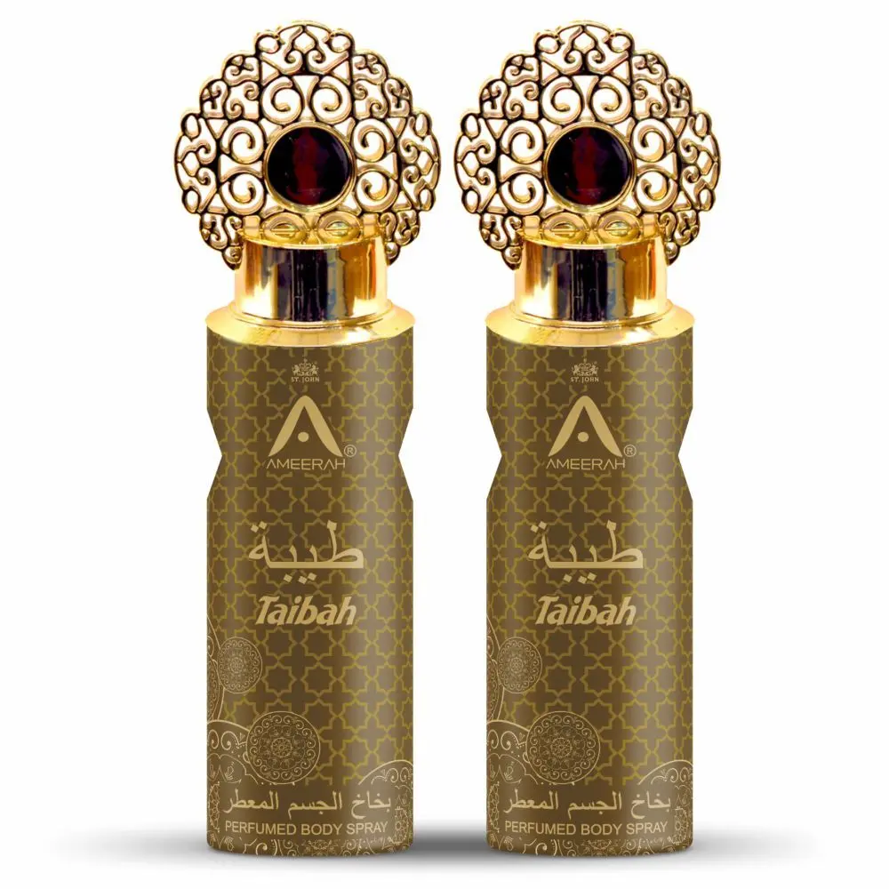 ST-JOHN Ameerah Taibah Long Lasting Perfumed Deodorant Spray - For Men & Women (200 ml)