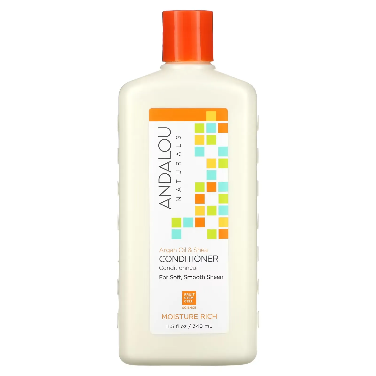 Conditioner, Moisture Rich, For Soft, Smooth Sheen, Argan Oil & Shea, 11.5 fl oz (340 ml)