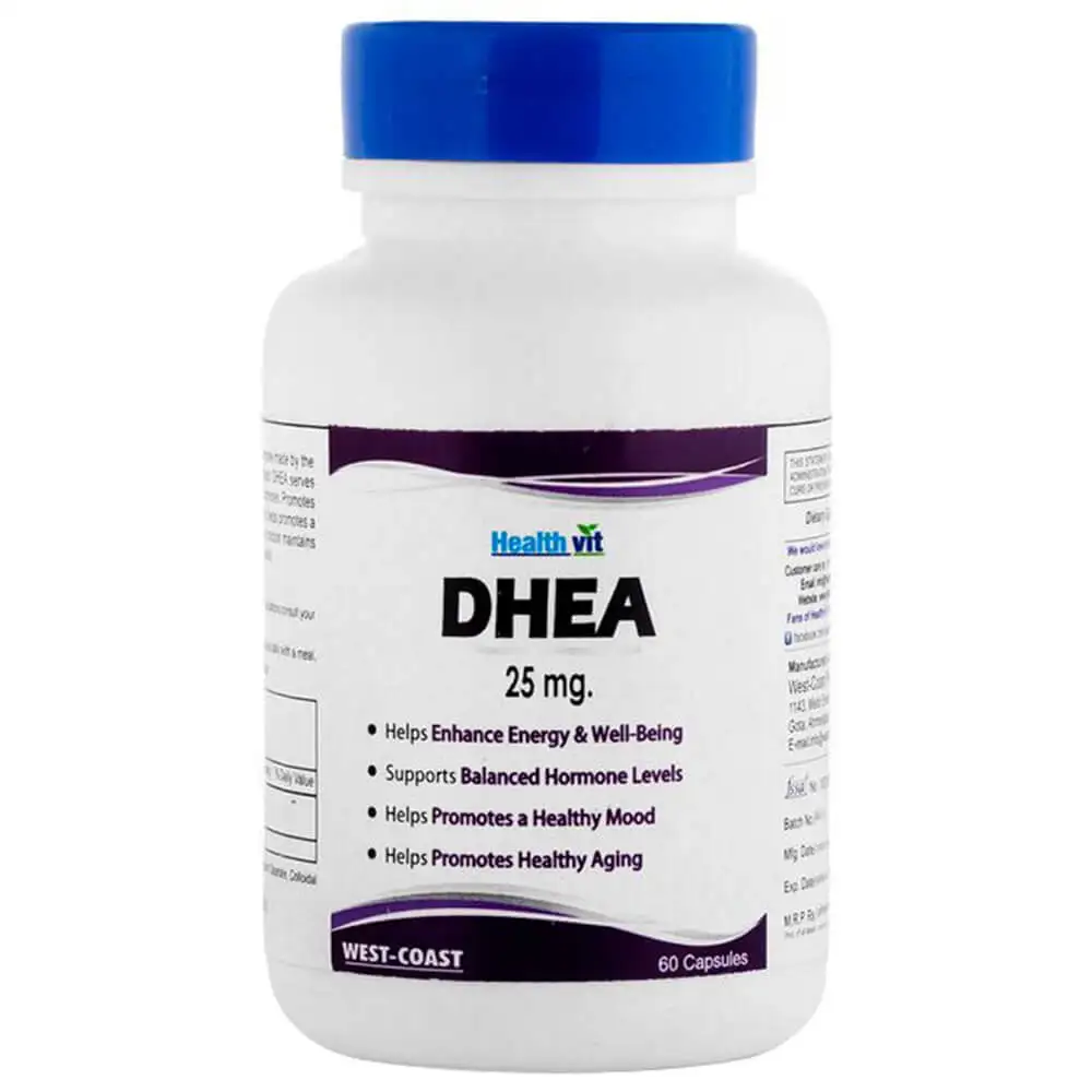 Healthvit DHEA (25 mg),  60 capsules