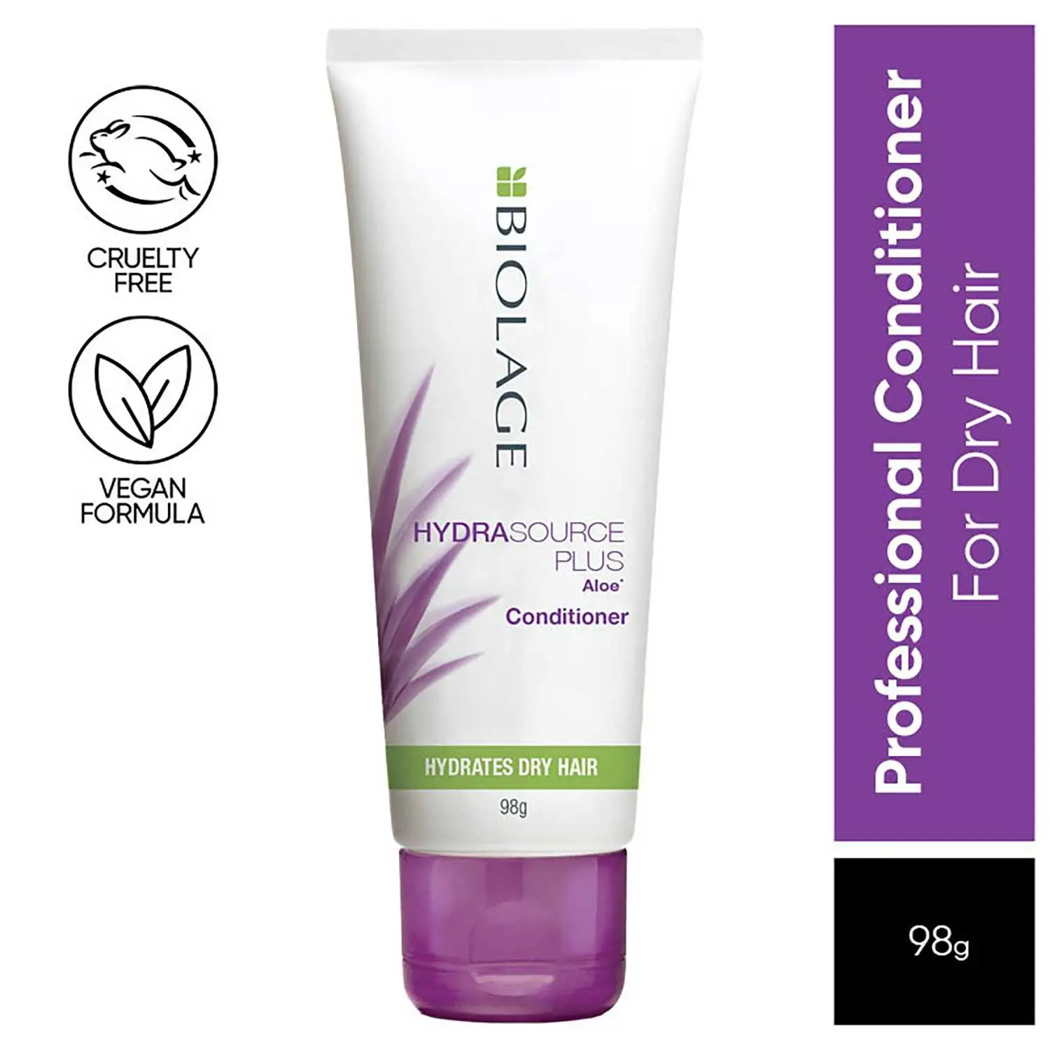 BIOLAGE Hydrasource Plus Aloe Conditioner 98g | Paraben free|Intensely hydrates dry hair | For Dry Hair