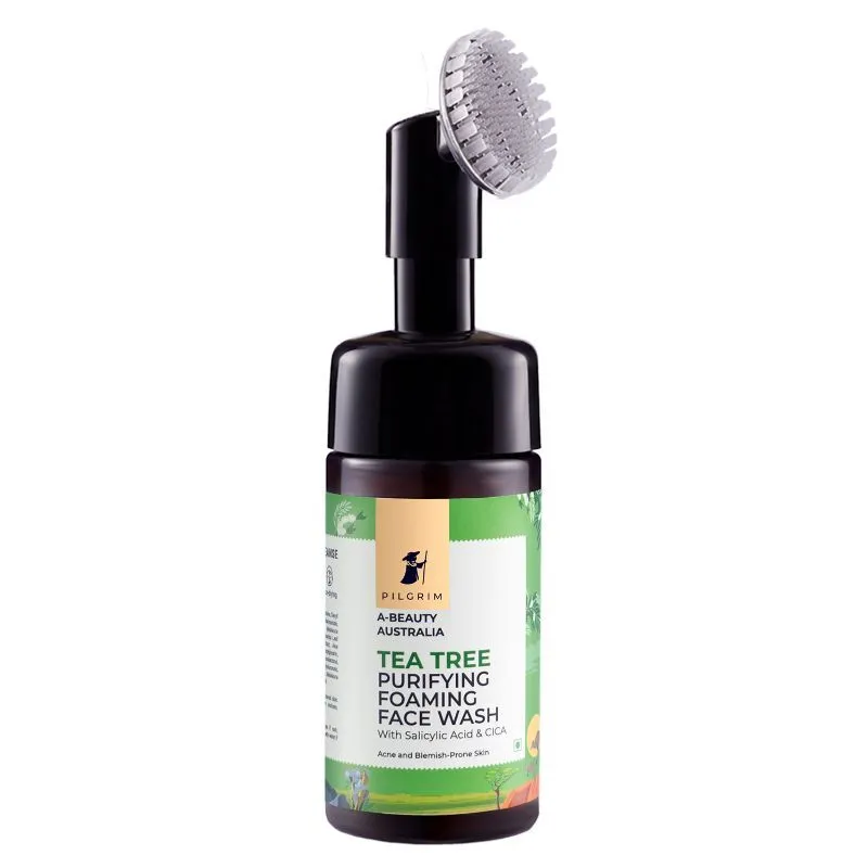 Pilgrim Tea Tree Purifying Foaming Face Wash