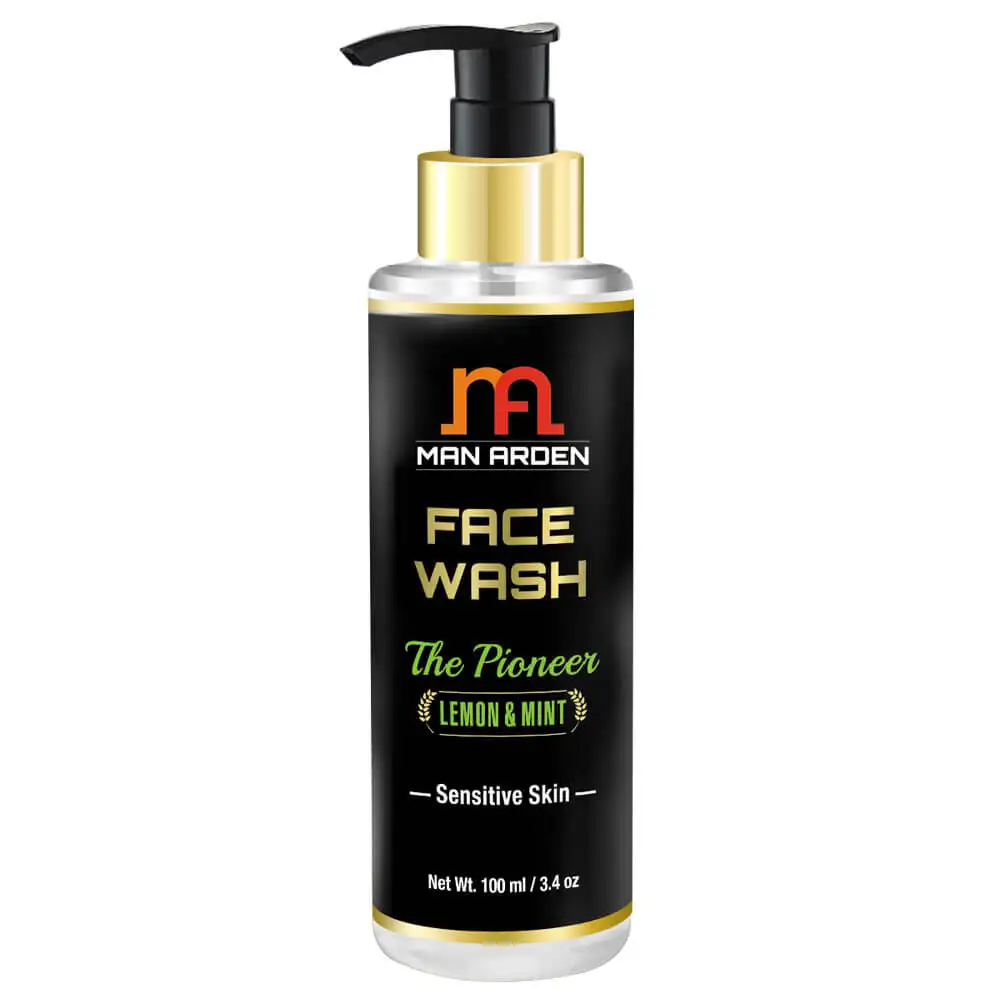 Man Arden Face Wash,  100 ml  The Pioneer Sensitive Skin