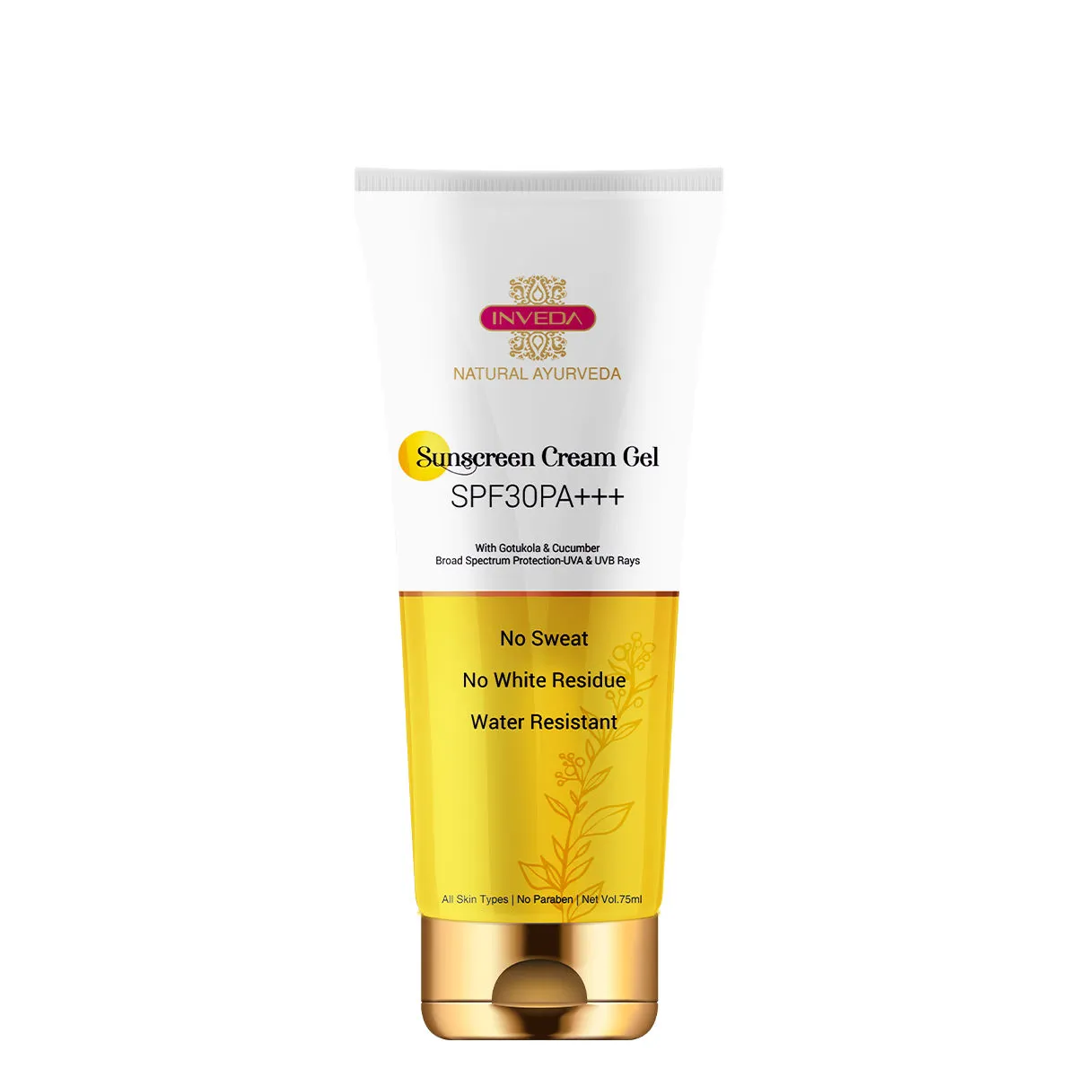 Inveda Sun Screen Cream Gel SPF 30 PA+++