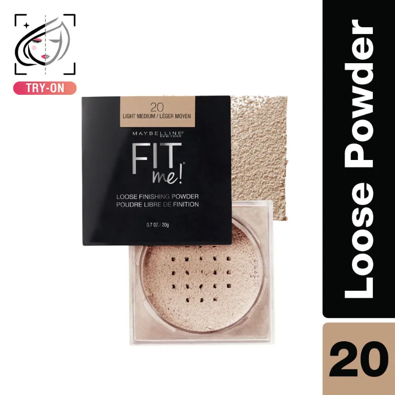 Maybelline New York Fit me Loose Finishing Powder - 20 Light Medium