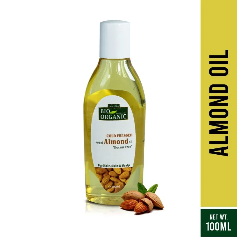 Indus Valley Bio Organic Cold Pressed Sweet Almond Oil