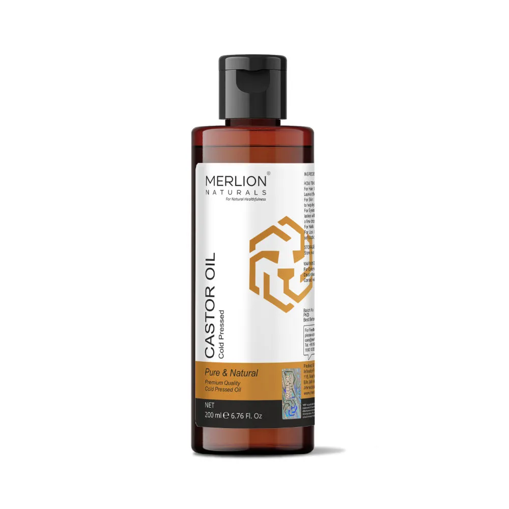 Merlion Naturals Castor Oil Cold Pressed