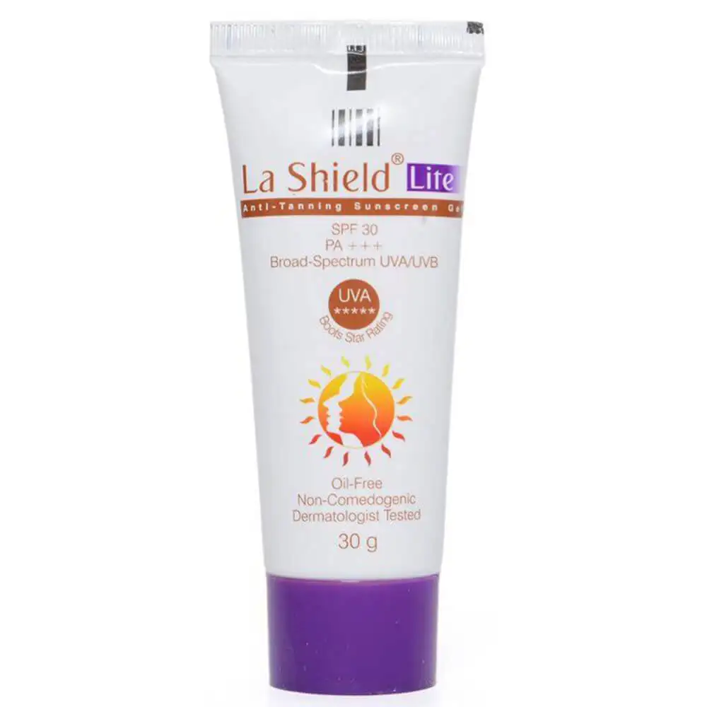 La Shield Lite Anti Tanning Sunscreen Gel,  30 g  for All Skin Types