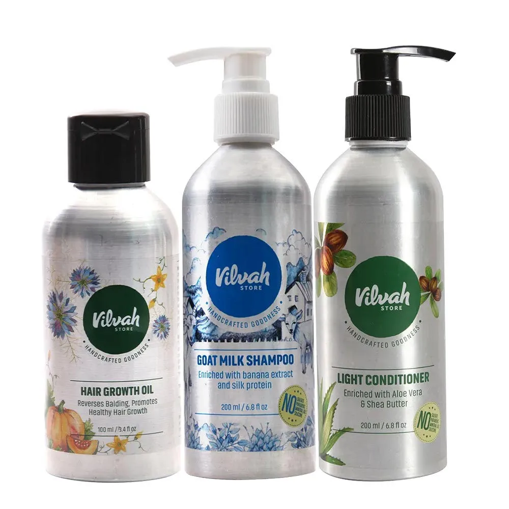 VILVAH Complete Hair Care Kit